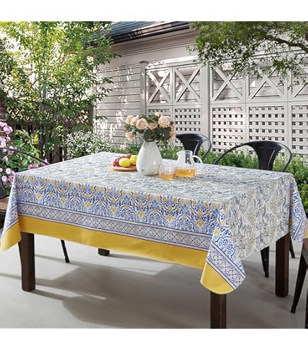 Amazon.com: Home Bargains Plus French Country Lemon Grove Square